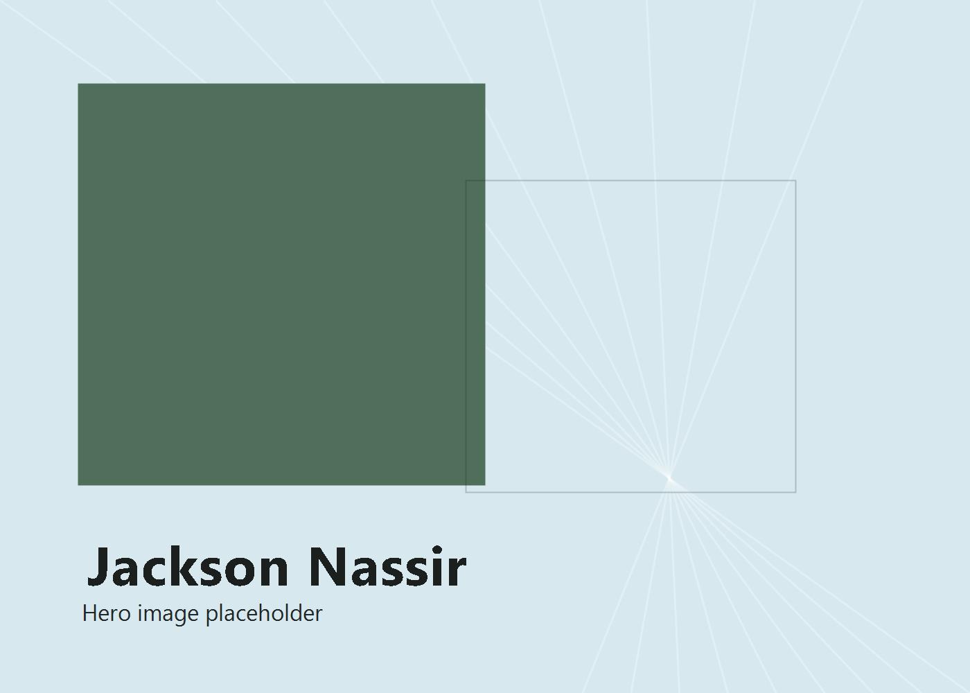 Placeholder image for a featured Jackson Nassir artwork